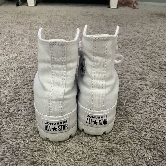 🤍High top white converses🤍 - Picture 5 of 5